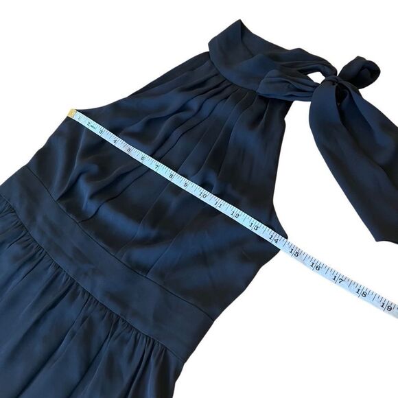 Express Black halter Tie neck chiffon Dress Size 4 - Picture 10 of 12